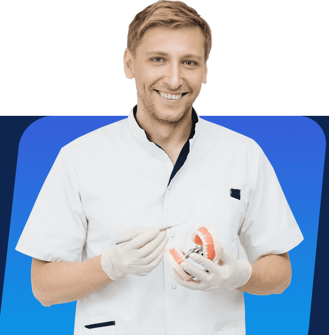 Patient smiling