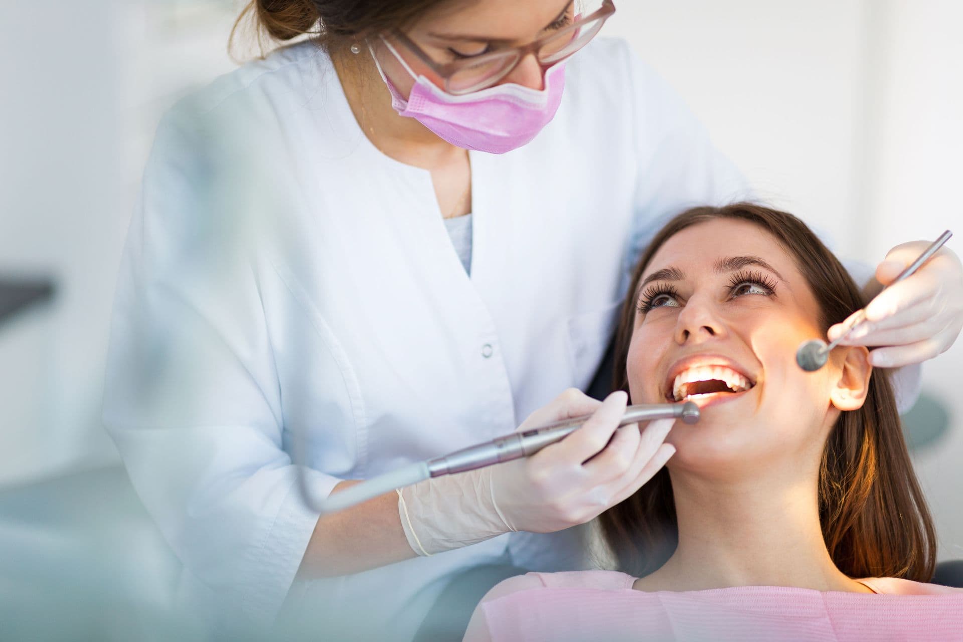 Dental care background
